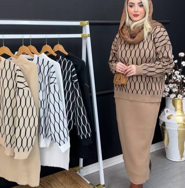 شارژ شومیز دامن جدید کد 12449